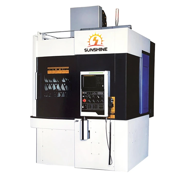 CNC vertical lathe runs smoothly and with high precision
