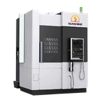 Small CNC Vertical Lathe