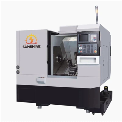 High Rigidity CNC Inclined Lathe